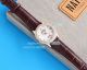 Copy Rolex Datejust White Dial Rose Gold Case Brown Leather Strap Ladies Watch 33MM (7)_th.jpg